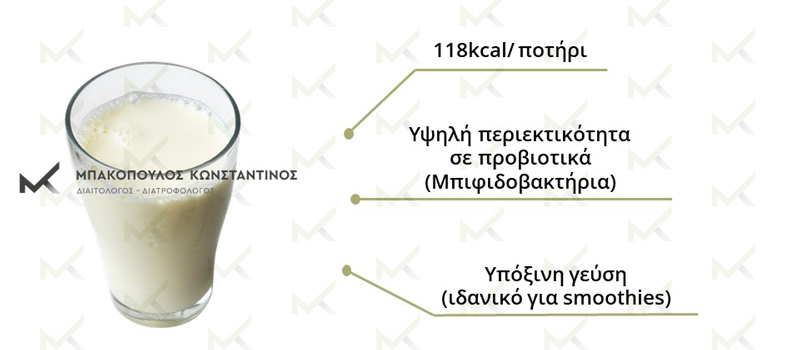 Προβιοτικά στη διατροφή - τρόφιμα πηγές - ξινόγαλο - Μπακόπουλος διαιτολόγος
